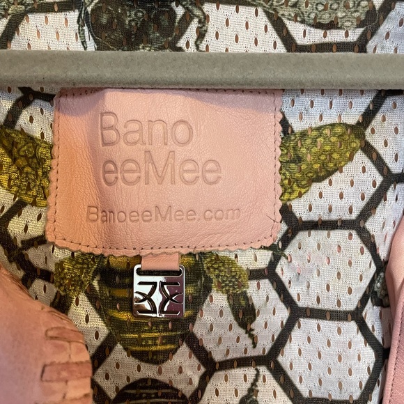 Bano eeMee crop leather jacket - new without tags - Picture 2 of 3